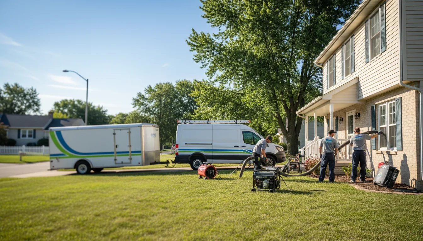 Flooded Basement Restoration And Cleanup With Repair in Kanawha, IA near me